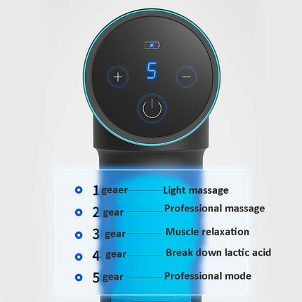 Extreme Edition Rechargeable Muscle Massage Gun - Purple