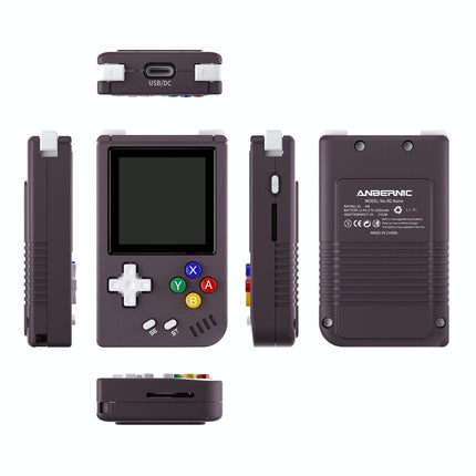 Retro Game Console - 128G 5000 Games 1.54 Ips Linux - Dark Purple - 128G 5000 Games