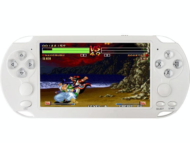 Retro Handheld Game Console With 5.1 Screen & 8G Memory - White
