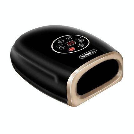 Hand Finger Joint Massager Wrist Palm Physiotherapy Mouse Meridian Acupoint Charging Amber Gold - Rose Red
