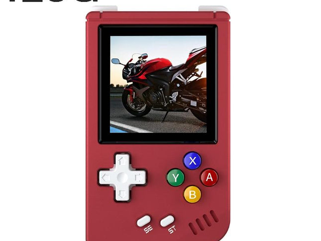 Retro Game Console - 128G 5000 Games 1.54 Ips Linux - Red - 128G 5000 Games