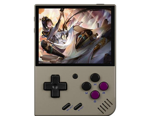 Retro Handheld Game Console With 25K Games - 3.5 Ips Screen - 128G Storage - Grey - 128Gb 28K Games