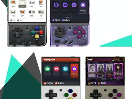 Retro Handheld Game Console With 25K Games - 3.5 Ips Screen - 128G Storage - Grey - 128Gb 28K Games
