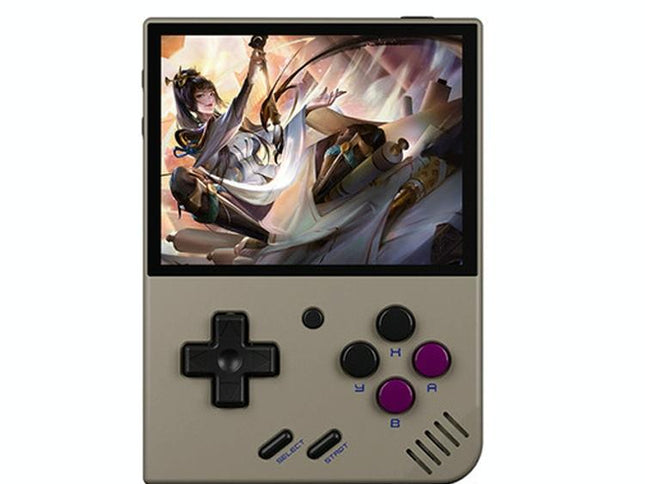 Retro Handheld Game Console With 25K Games - 3.5 Ips Screen - 128G Storage - Transparent Purple - 128Gb 28K Games