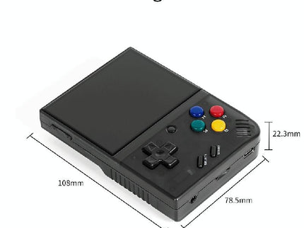 Retro Handheld Game Console With 25K Games - 3.5 Ips Screen - 128G Storage - Transparent Purple - 128Gb 28K Games