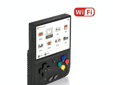 Retro Handheld Game Console With 25K Games - 3.5 Ips Screen - 128G Storage - Transparent Purple - 128Gb 28K Games