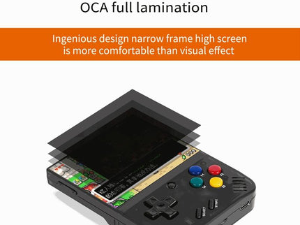 Retro Handheld Game Console With 25K Games - 3.5 Ips Screen - 128G Storage - Transparent Purple - 128Gb 28K Games