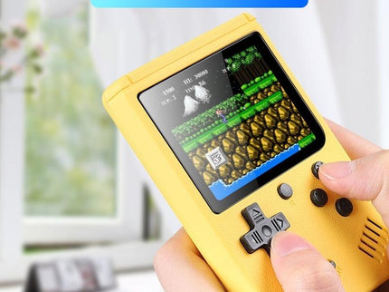 Macaron Mini Handheld Game Console With 800 Built-In Games 3.0 Inch - Green