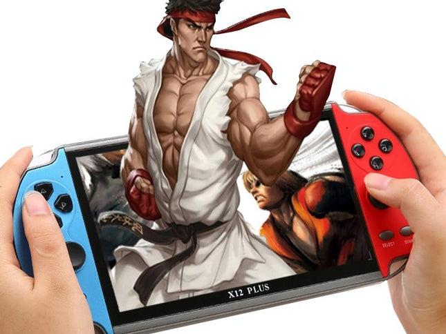 7 Retro Handheld Game Console With 16Gb Memory - Mp4 / E-Book Support