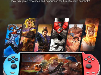 7 Retro Handheld Game Console With 16Gb Memory - Mp4 / E-Book Support