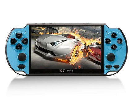 Retro Classic Handheld Game Console With 5.1 Hd Screen & 8G Memory - Supports Mp4 / Ebook - Red
