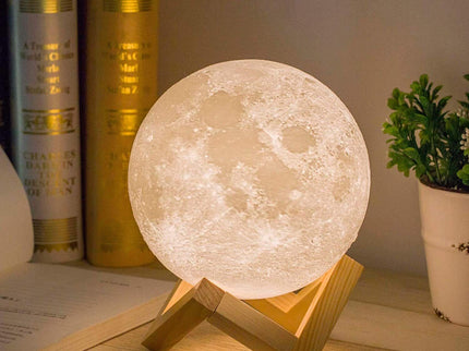 3D Moon Lamp Night Light Moonlight Desk Table Smart Phone Montion Sensor