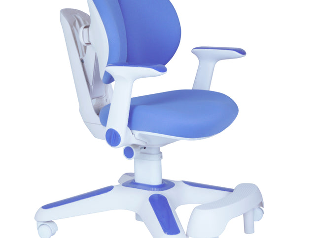 Ergonomic Children Kids Study Chair Set Height Adjustable - Blue