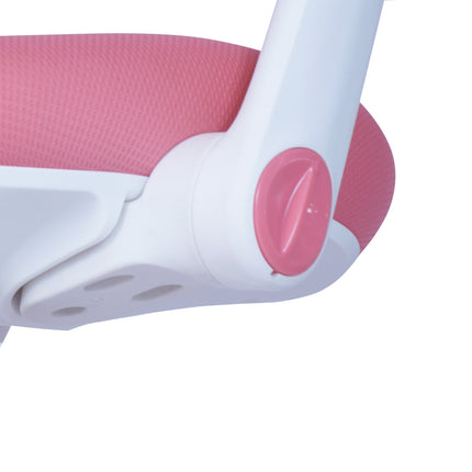 2x Ergonomic Children Kids Study Chairs Height Adjustable - Pink