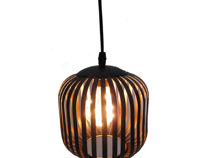 Hanging Ceiling Metal LED Pendant Lamp Light Holder Base w Timer
