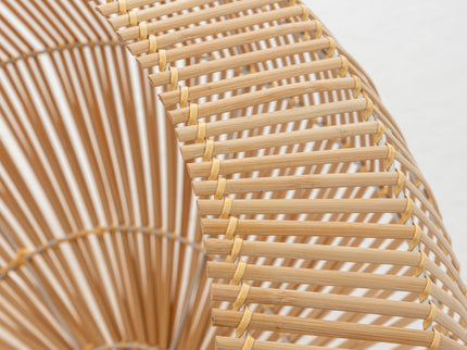 Solara Sphere Natural Hand-Woven Bamboo Cage Pendant Lamp Light
