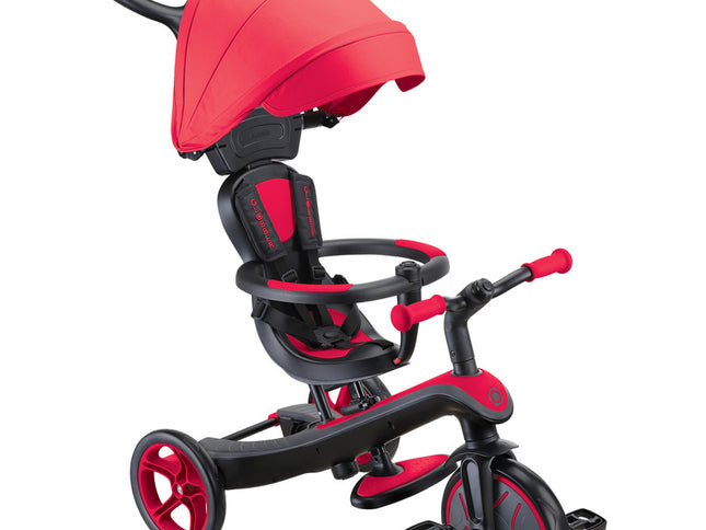 Globber Explorer Trike 4in1 - New Red