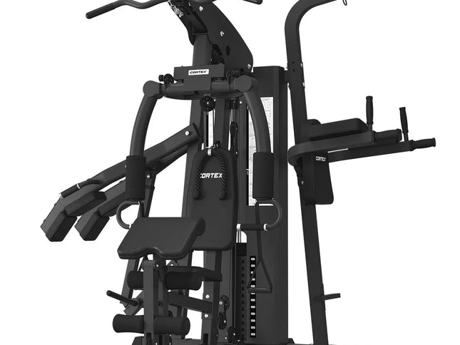 CORTEX GS7 Multi Station Home Gym with Power Rack & Squat Station + 98kg Weight Stack Package