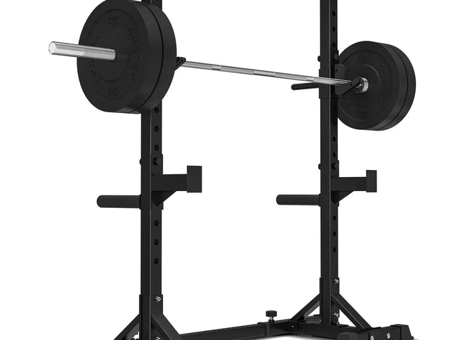 CORTEX PR5 Folding Power Rack with 130kg Olympic Bumper Weight, Bar & Bench Set
