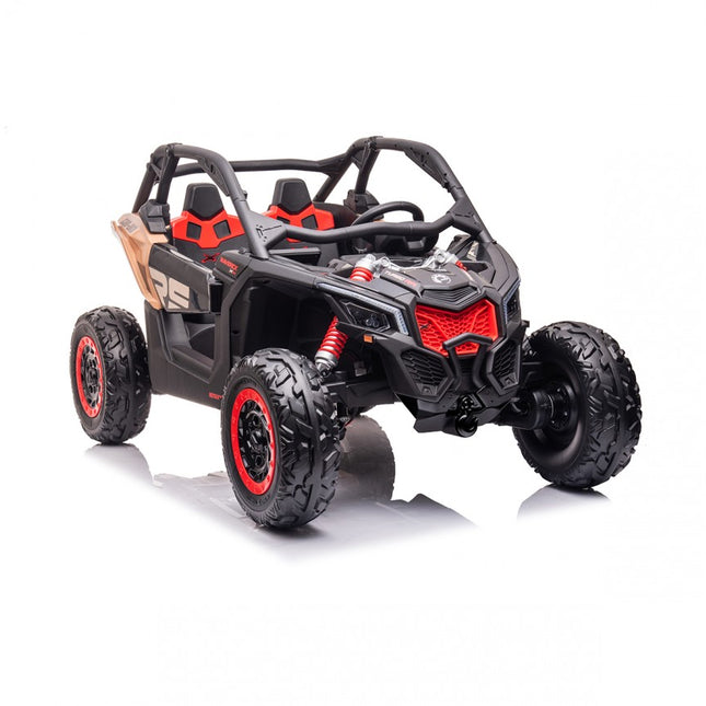 CAN-AM Licensed Electric UTV 24V Kids Ride On - Black