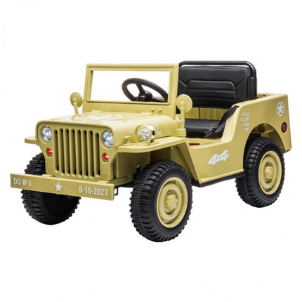 Go Skitz Major 12V Electric Ride On - Khaki