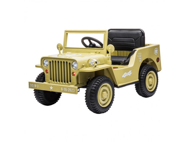 Go Skitz Major 12V Electric Ride On - Khaki