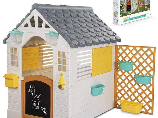Lifespan Kids Garden Playhouse with Fence