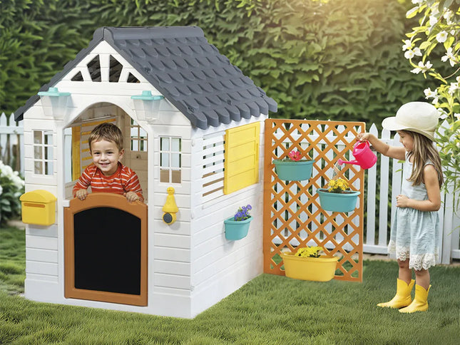 Lifespan Kids Garden Playhouse with Fence