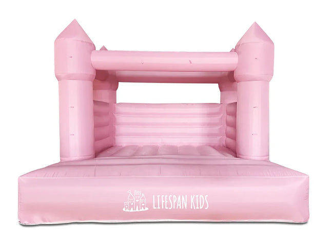 Lifespan Kids Palace Jumping Castle - Pastel Pink