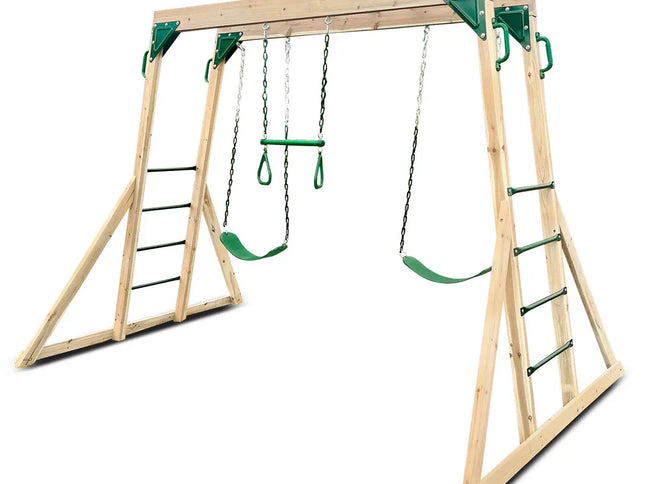 Lifespan Kids Daintree 2-in-1 Monkey Bars & Swing Set