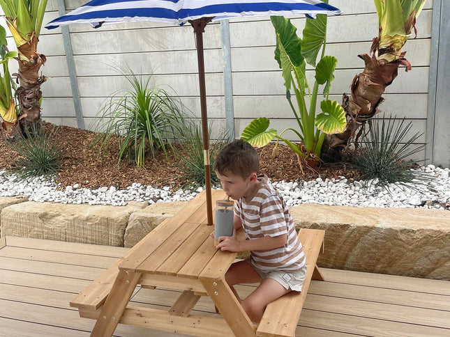 Lifespan Kids Sunrise Sand & Water Table with Umbrella