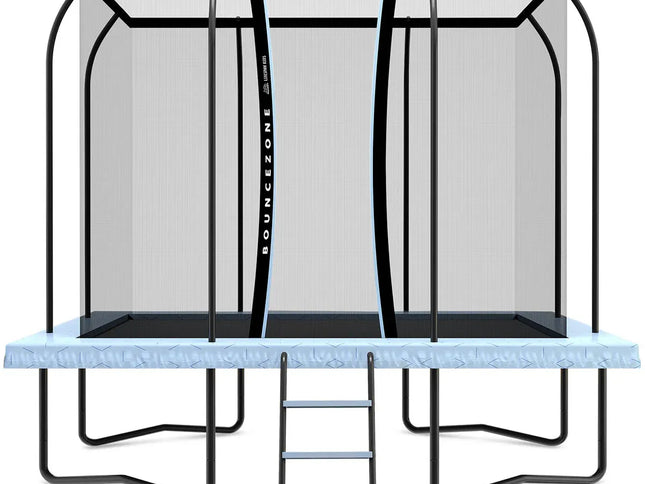 Lifespan Kids BounceZone M Rectangular Spring Trampoline Set
