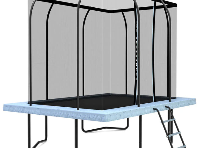 Lifespan Kids BounceZone M Rectangular Spring Trampoline Set