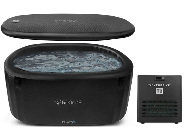 ReGen8 PolarTub Cold Plunge Ice Bath with T2 Chiller Unit