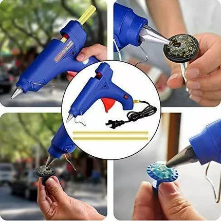 2 X HOT MELT GLUE GUN TRIGGER ADHESIVE WITH STICKS REPAIR KIT FOR USE