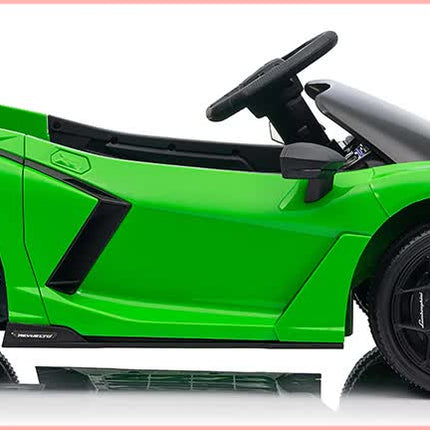 Lamborghini Revuelto Licensed Ride on 12V Remote Control Power Battery Car With Scissor door – Green