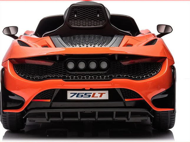 12V Licensed McLaren 765LT Kids Ride On Sports Electric Car