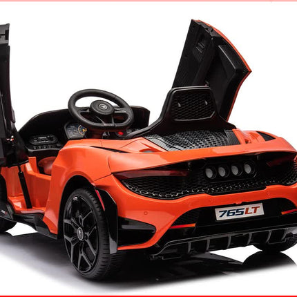 12V Licensed McLaren 765LT Kids Ride On Sports Electric Car