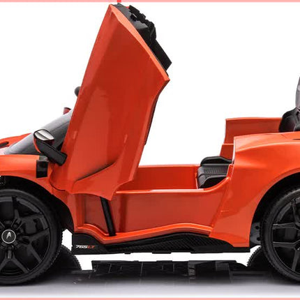 12V Licensed McLaren 765LT Kids Ride On Sports Electric Car