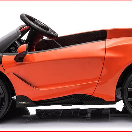 12V Licensed McLaren 765LT Kids Ride On Sports Electric Car