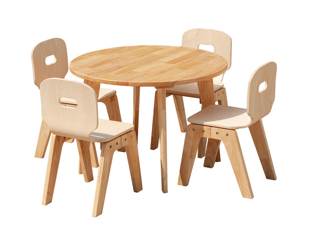 Danish Round table and 4 chairs