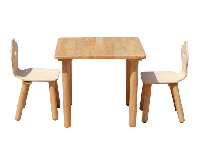 Classic Square table and 2 chairs