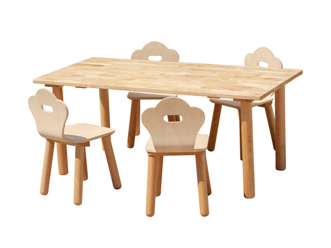 Classic Rectangular table and 4 chairs