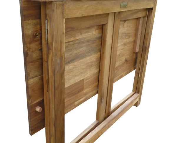 Hardwood Foldable Teen Desk Set (Acacia)