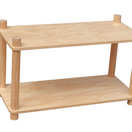 Montessori 2 tier shelf