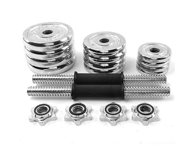 20KG York Dumbbell Set Weight Dumbbells Home Gym Fitness BarBell w/ Case