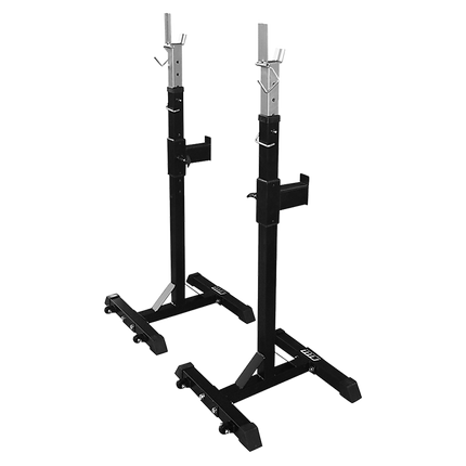 Squat Rack Stand Pair Bench Press Weight Lifting Barbell