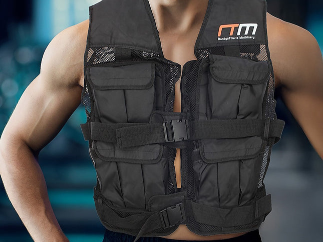 40LBS Weighted Weight Gym Exercise Training Sport Vest