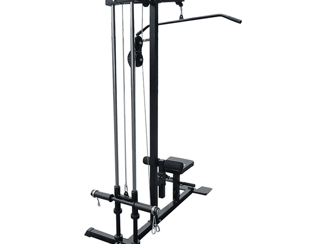 Lat Pulldown Low Row Fitness Machine – Home Gym Strength Trainer