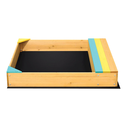 Wooden Kids Backyard Sandbox Children Outdoor Play Toy Sandpit